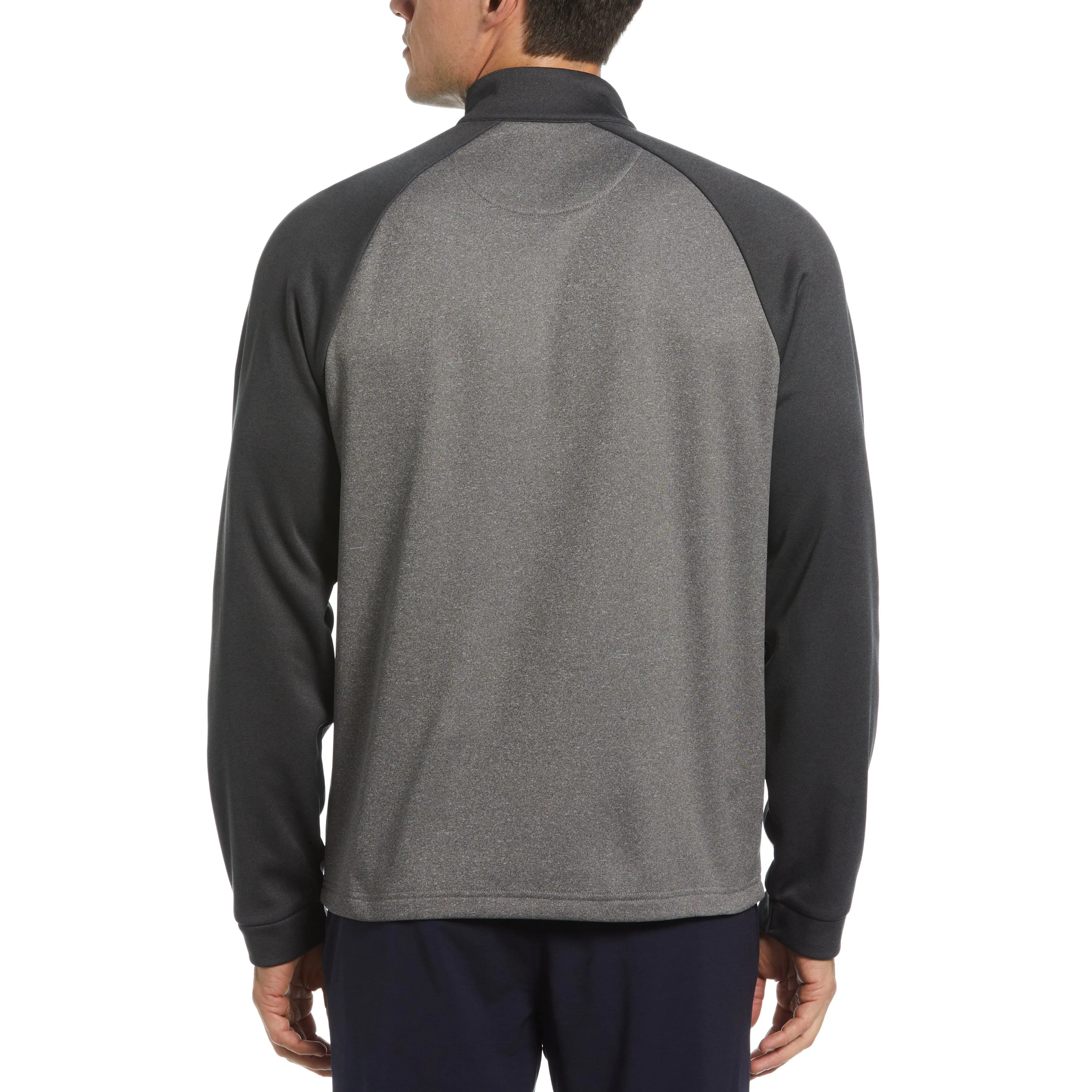 1/4 Zip Raglan Color Block Pullover