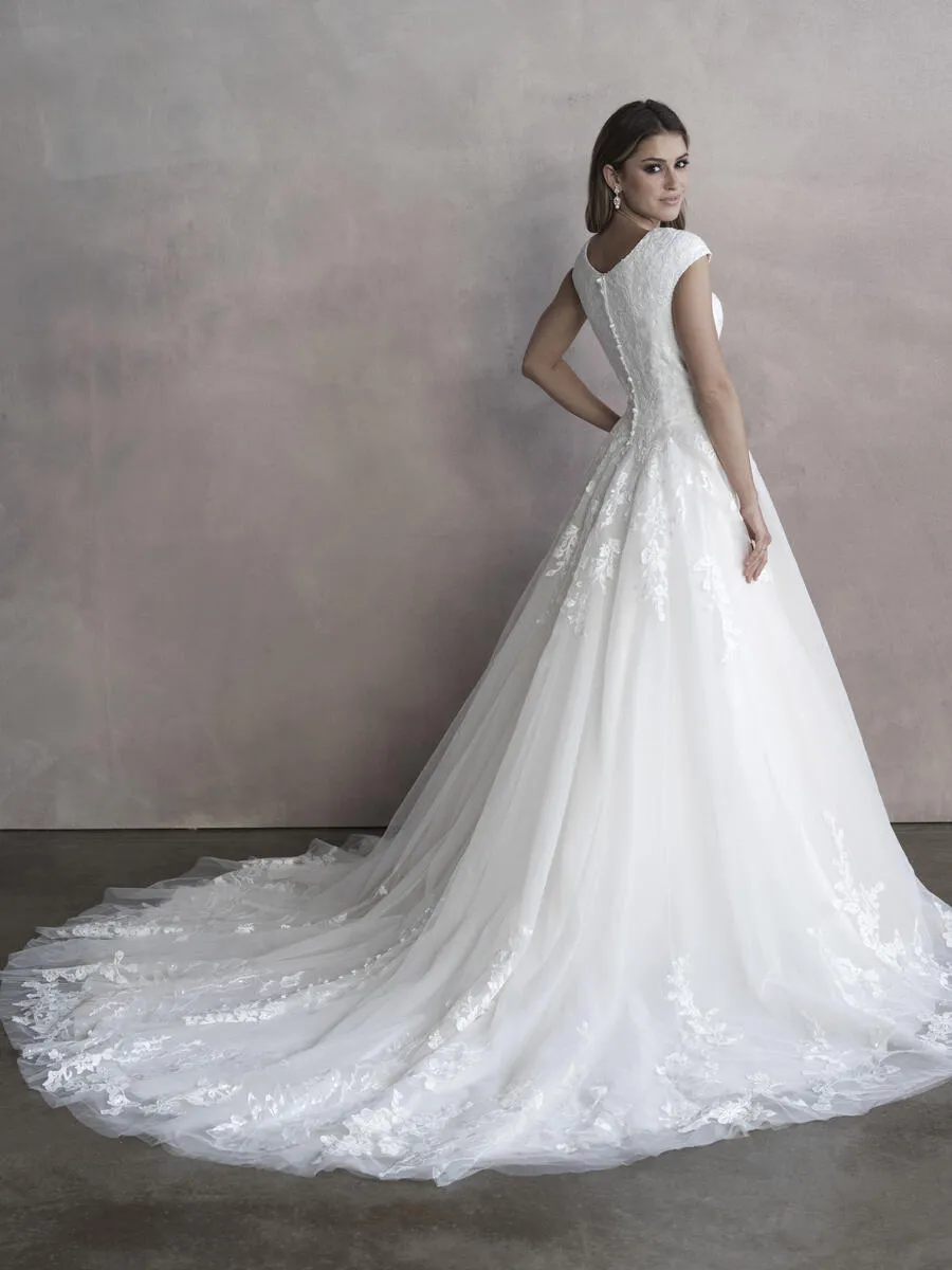 Allure Bridals Modest Dress M668