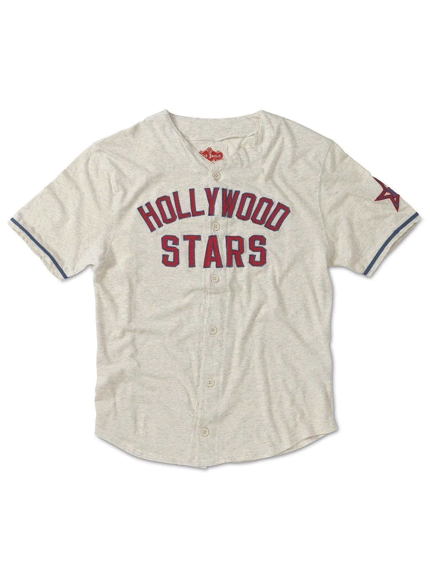 American Needle Red Jacket Men' Hollywood Stars Moonlight 16 T-Shirts Oatmeal RJ605-HOS RJ590B-HBR