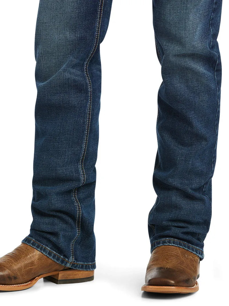 Ariat 10040124 Mens M5 Stretch Madera Stackable Straight Leg Jean Heath