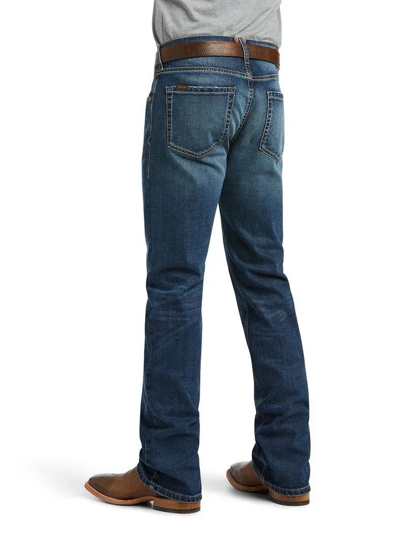 Ariat 10040124 Mens M5 Stretch Madera Stackable Straight Leg Jean Heath