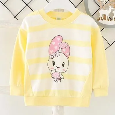 Baby girls cotton long sleeve Tees