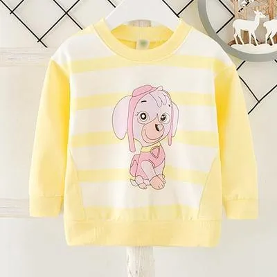 Baby girls cotton long sleeve Tees