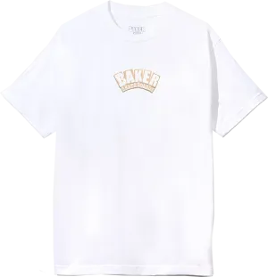 Baker Arch T-Shirt - Size: SMALL White/Cream