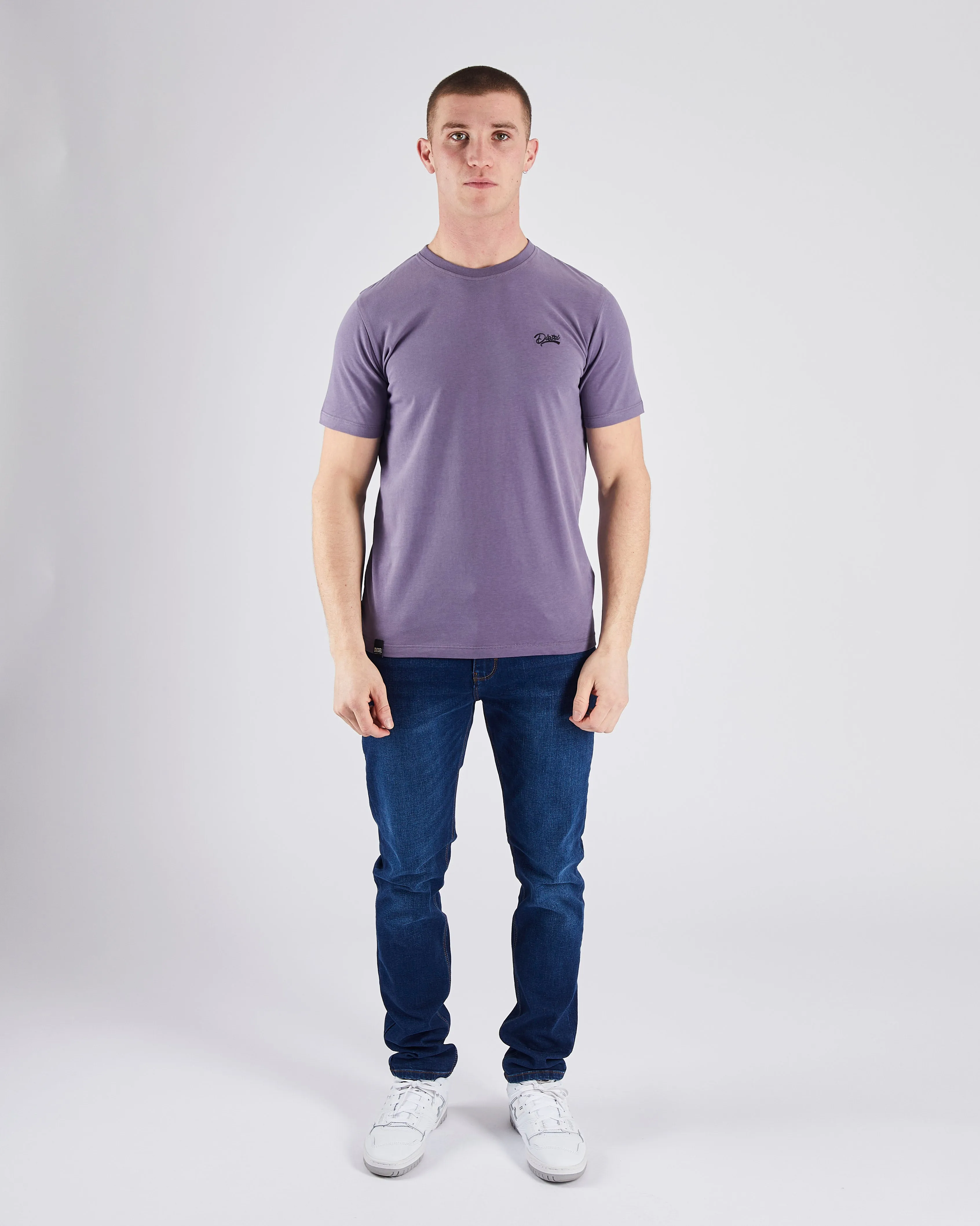 Basic Caden O Neck Tee Sea Grape