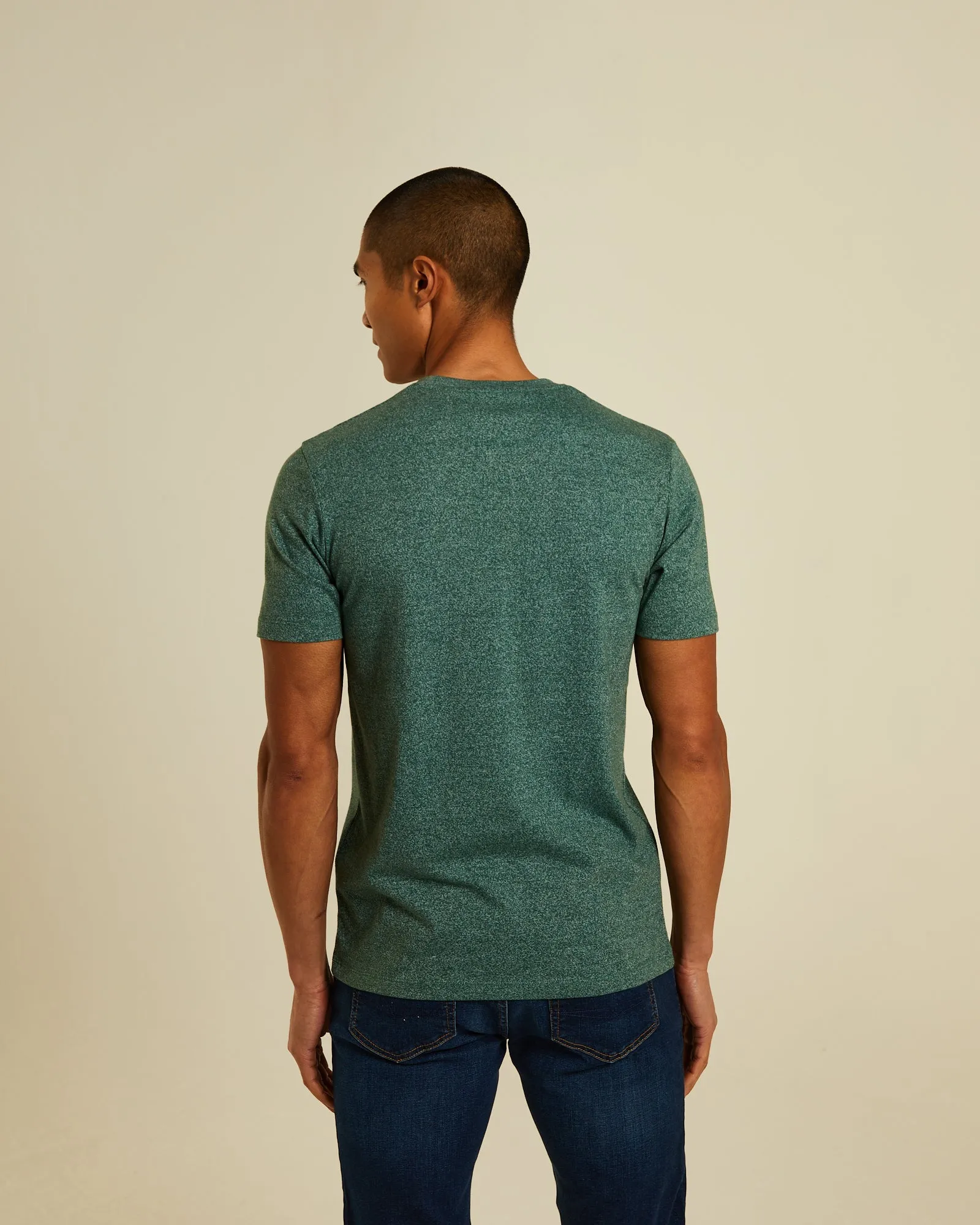 Basic Sky O Neck Green Trail