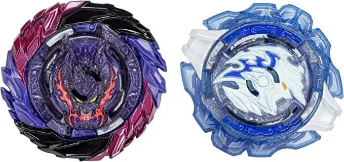 BEYBLADE Burst QuadDrive Roar Balkesh B7 and Stone Balderov B7 Top Dual Pack