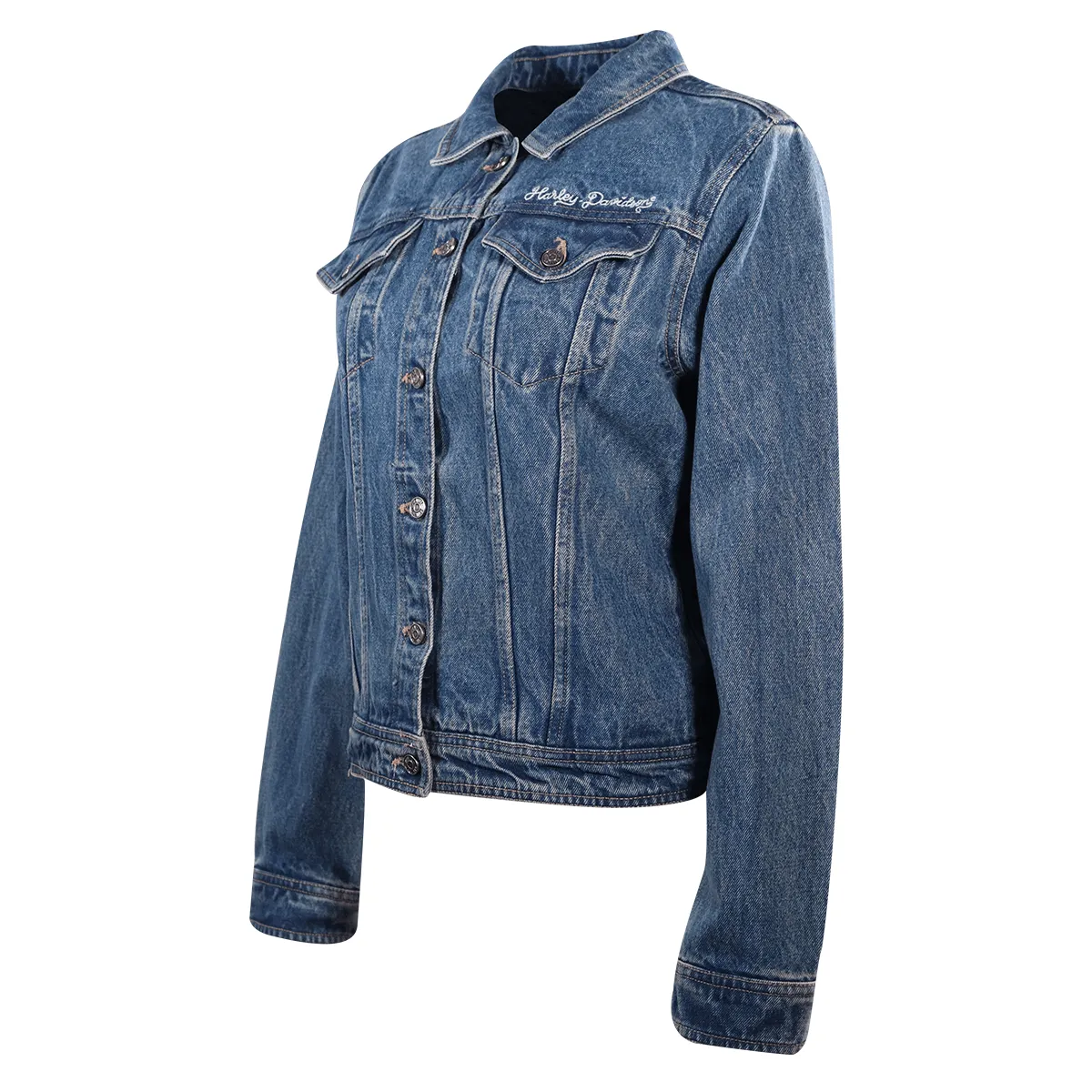 Branded  Women's Blue Denim Jacket (S05)