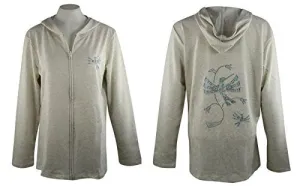 Cactus Bay Apparel - Native Hummingbird, Long Sleeve, Rhinestone Cotton Hoodie