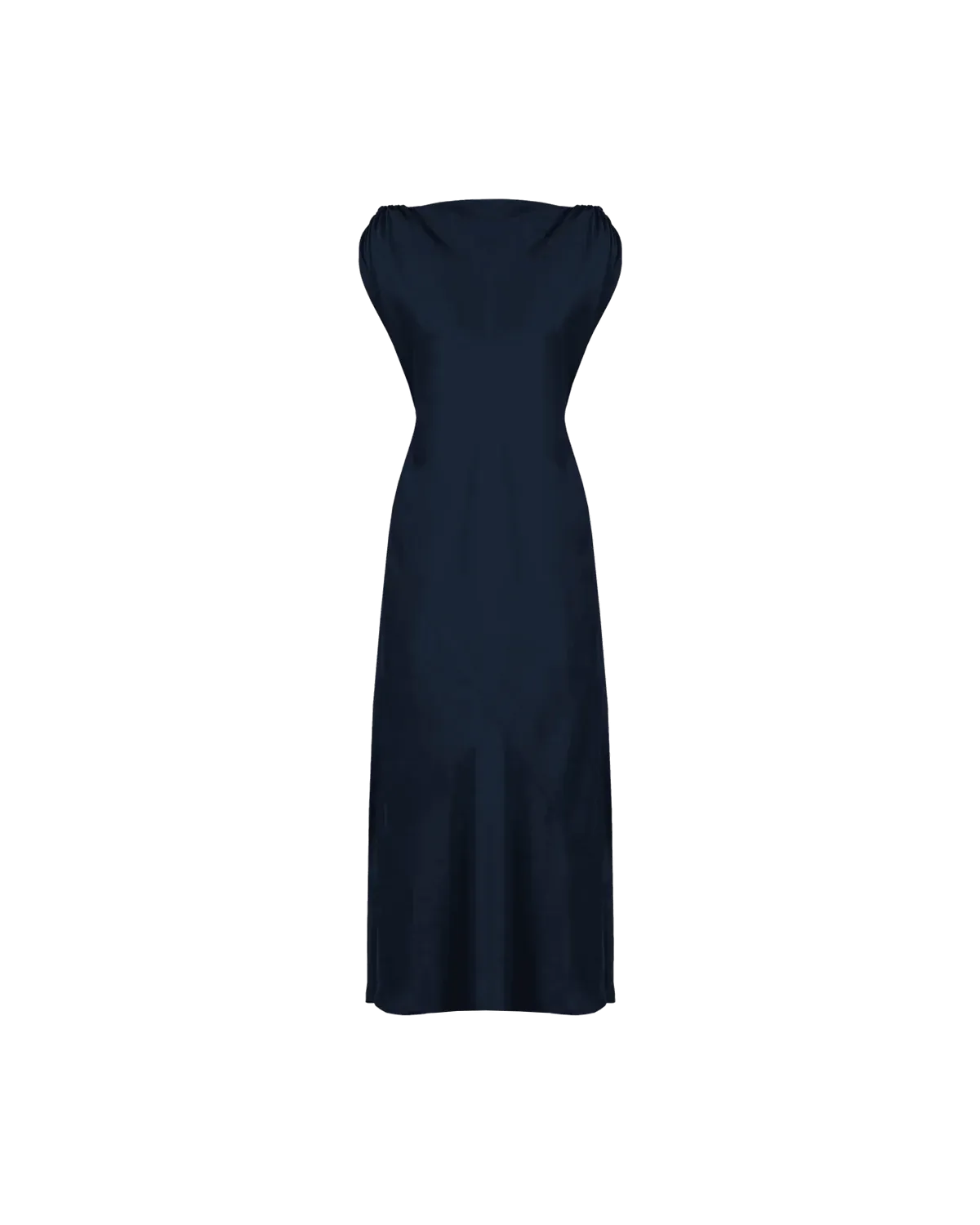 Curtis Midi Dress (Mulholland Navy)