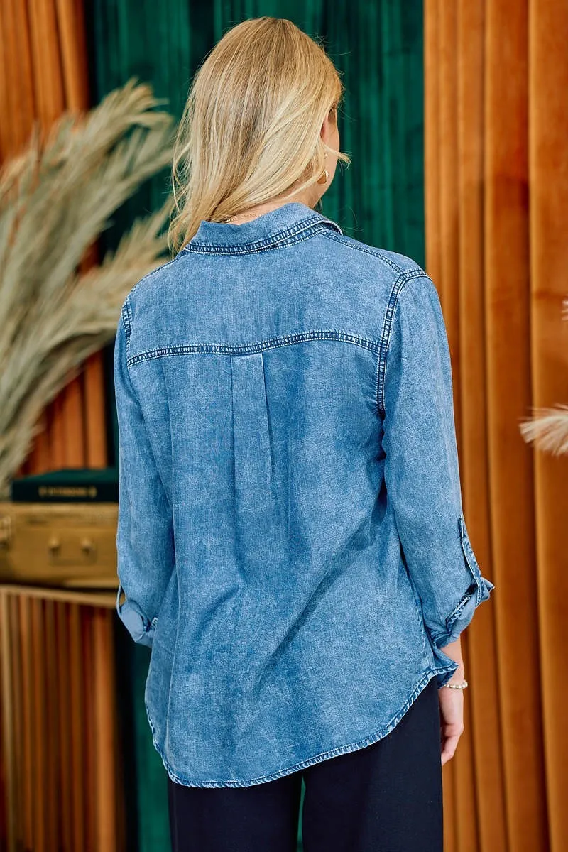 Dakota Chambray Denim Shirt