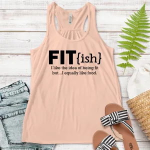 Fitish Workout Tank Top | Humorous Fitness Tee for Active Lifestyle