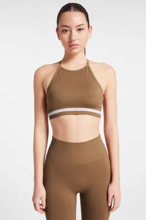 Form Seamless Angie Crop - Mocha