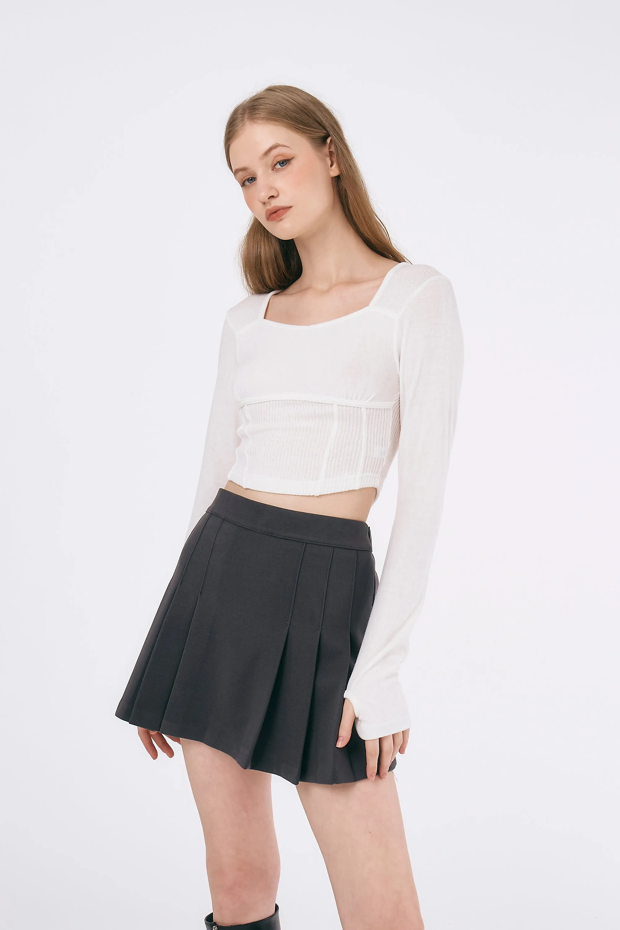 Ivy Squared Neck Top