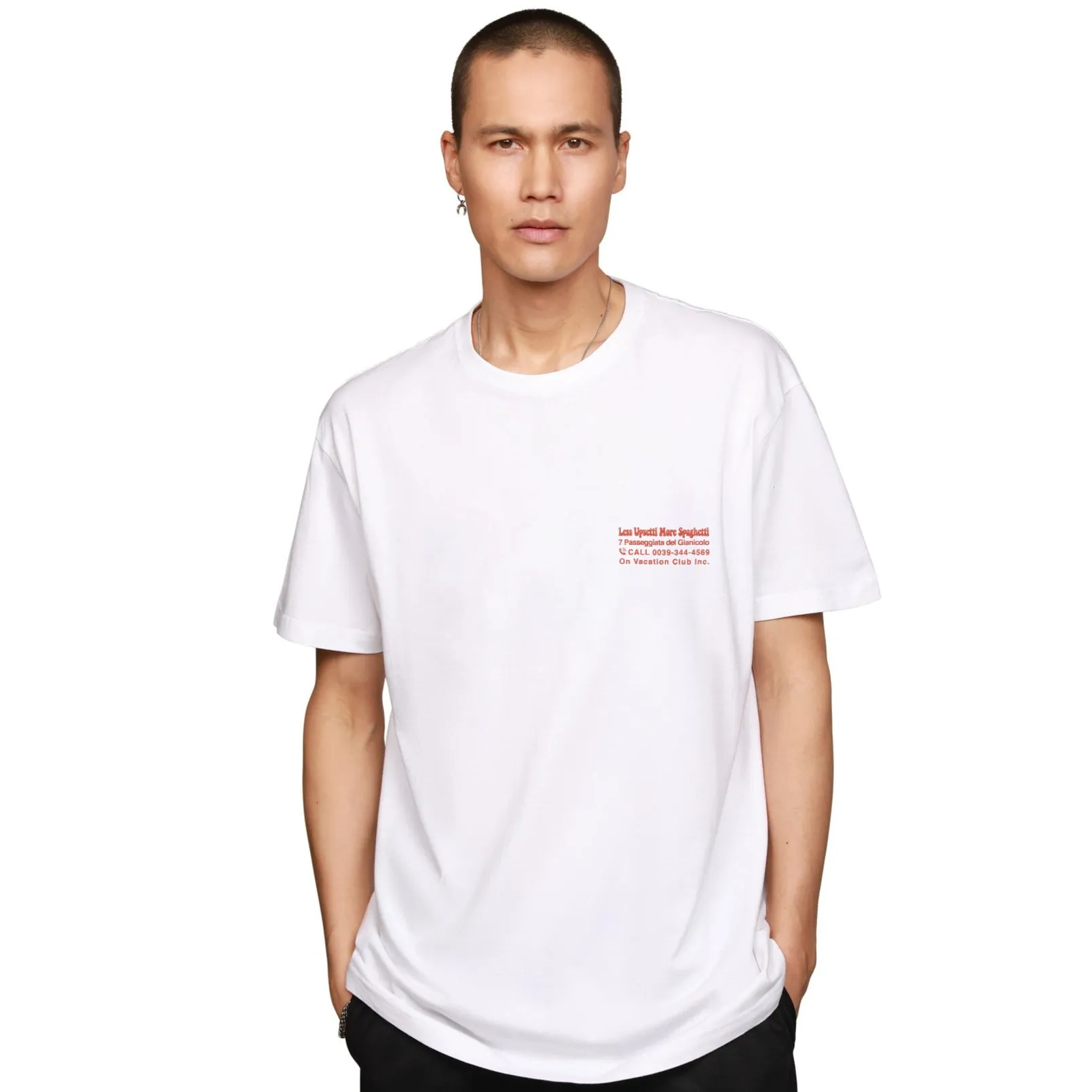 Less Upsetti T-Shirt - White