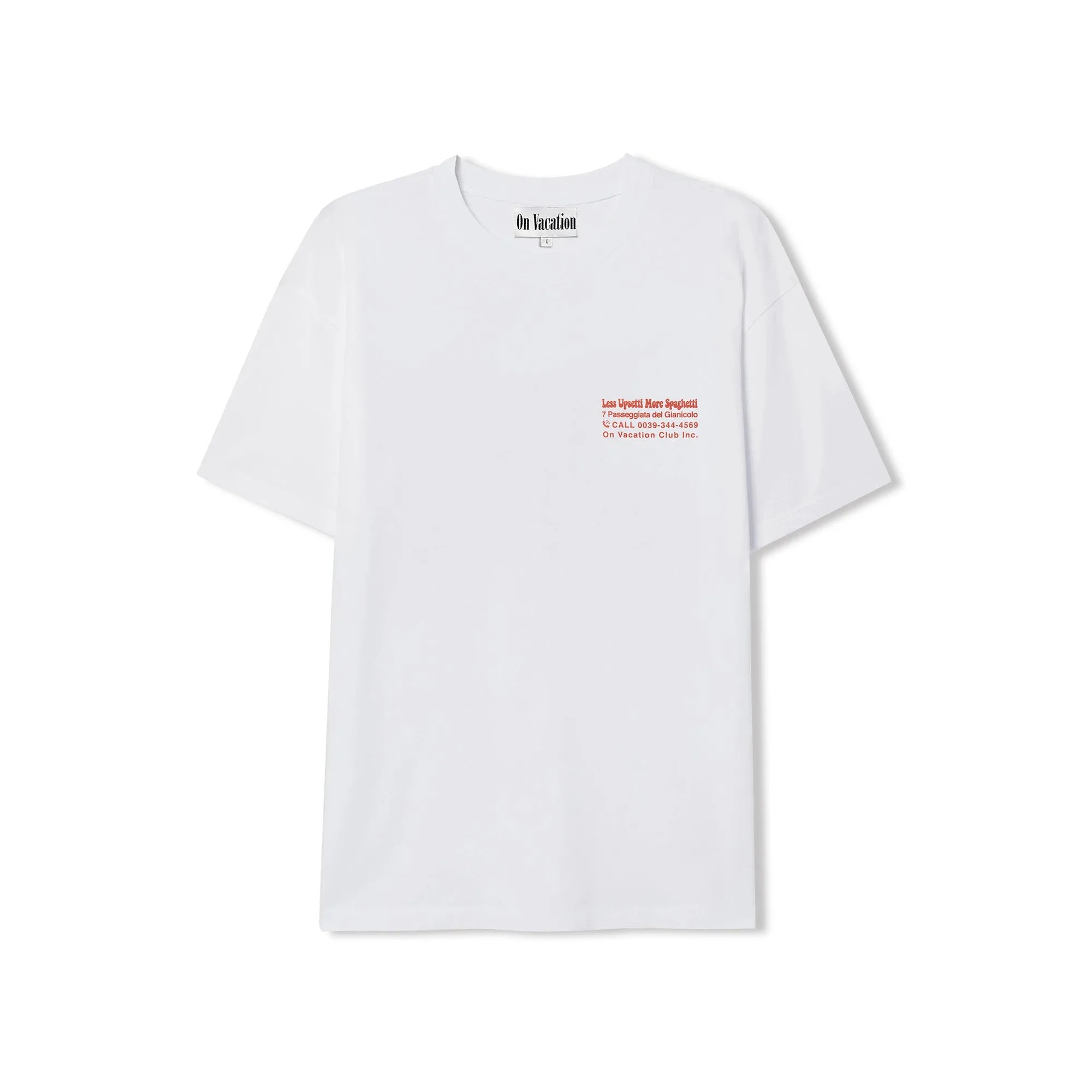 Less Upsetti T-Shirt - White