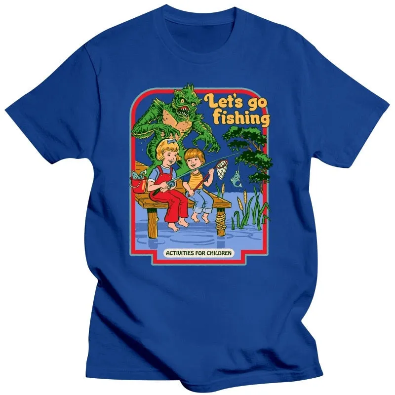 Let's Go Fishing Classic T Shirt For Fan Lover Idea For Mother Day