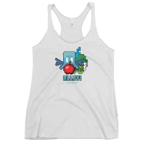 Minecraft Allay Comp Women's Tri-Blend Racerback Tank Top