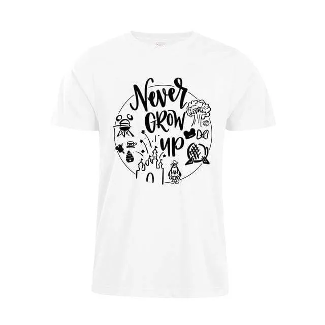 Never Grow Up Graphic Tee