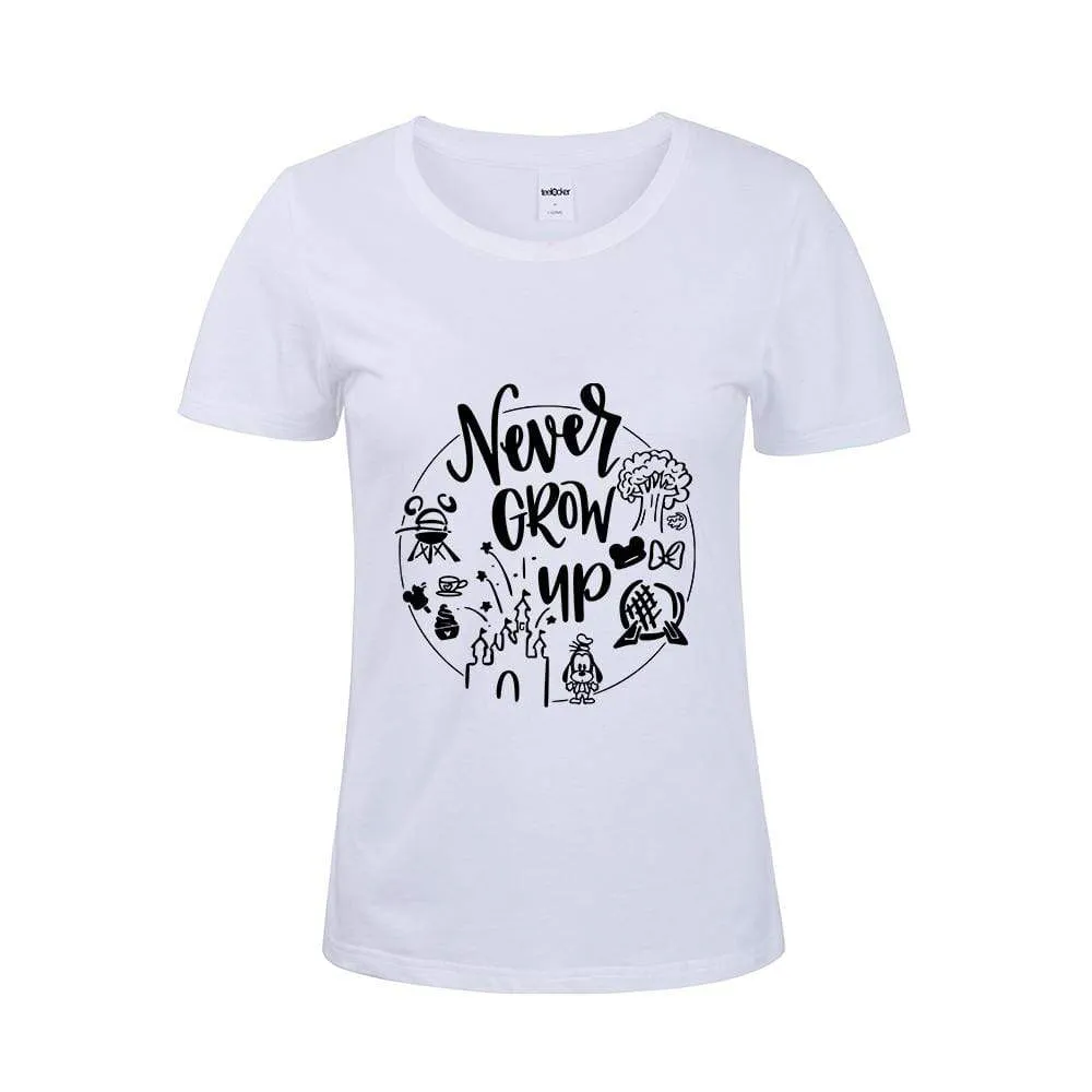 Never Grow Up Graphic Tee