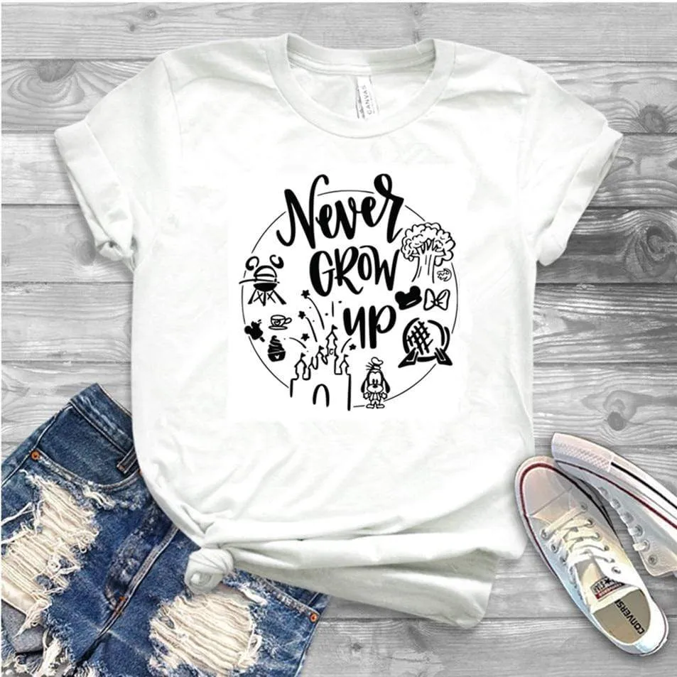 Never Grow Up Graphic Tee