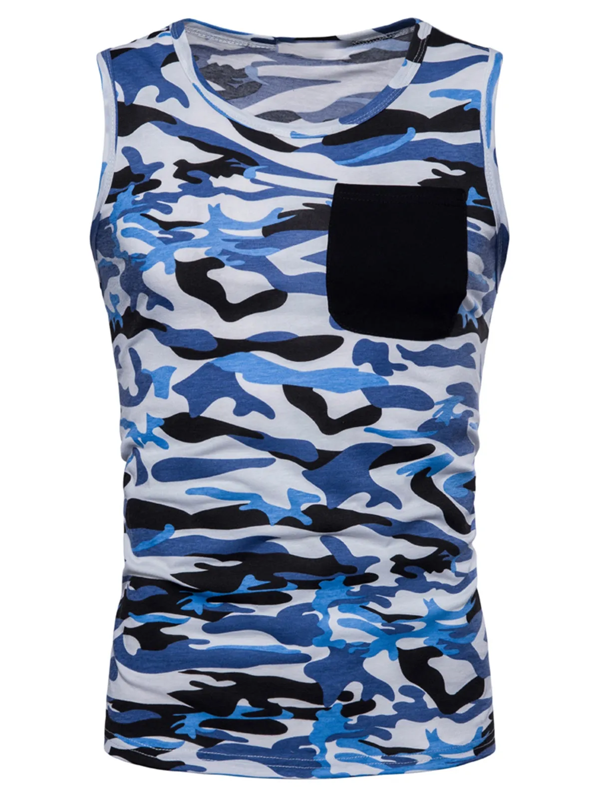 Pocket Camo Cool Tank Top