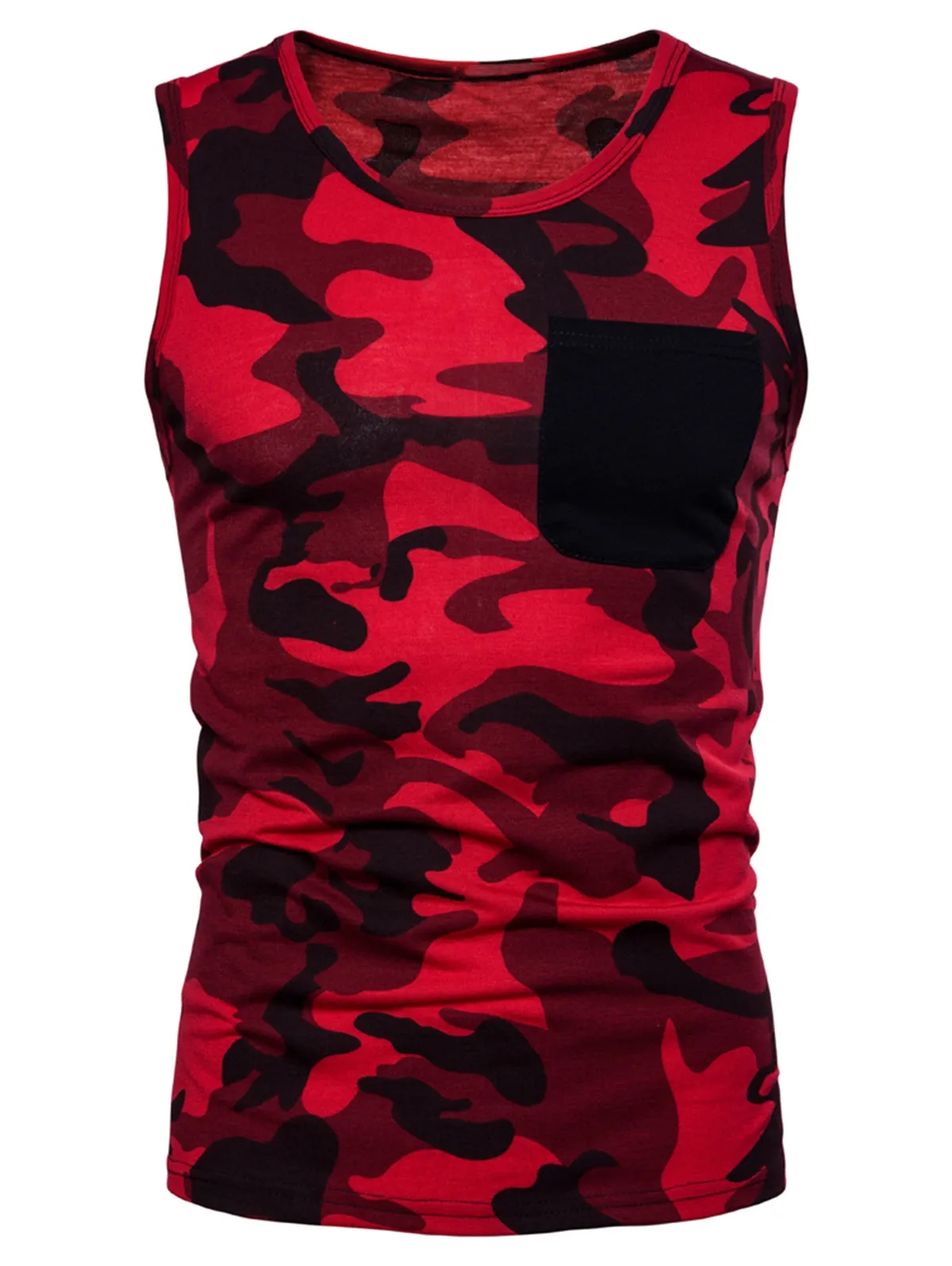 Pocket Camo Cool Tank Top