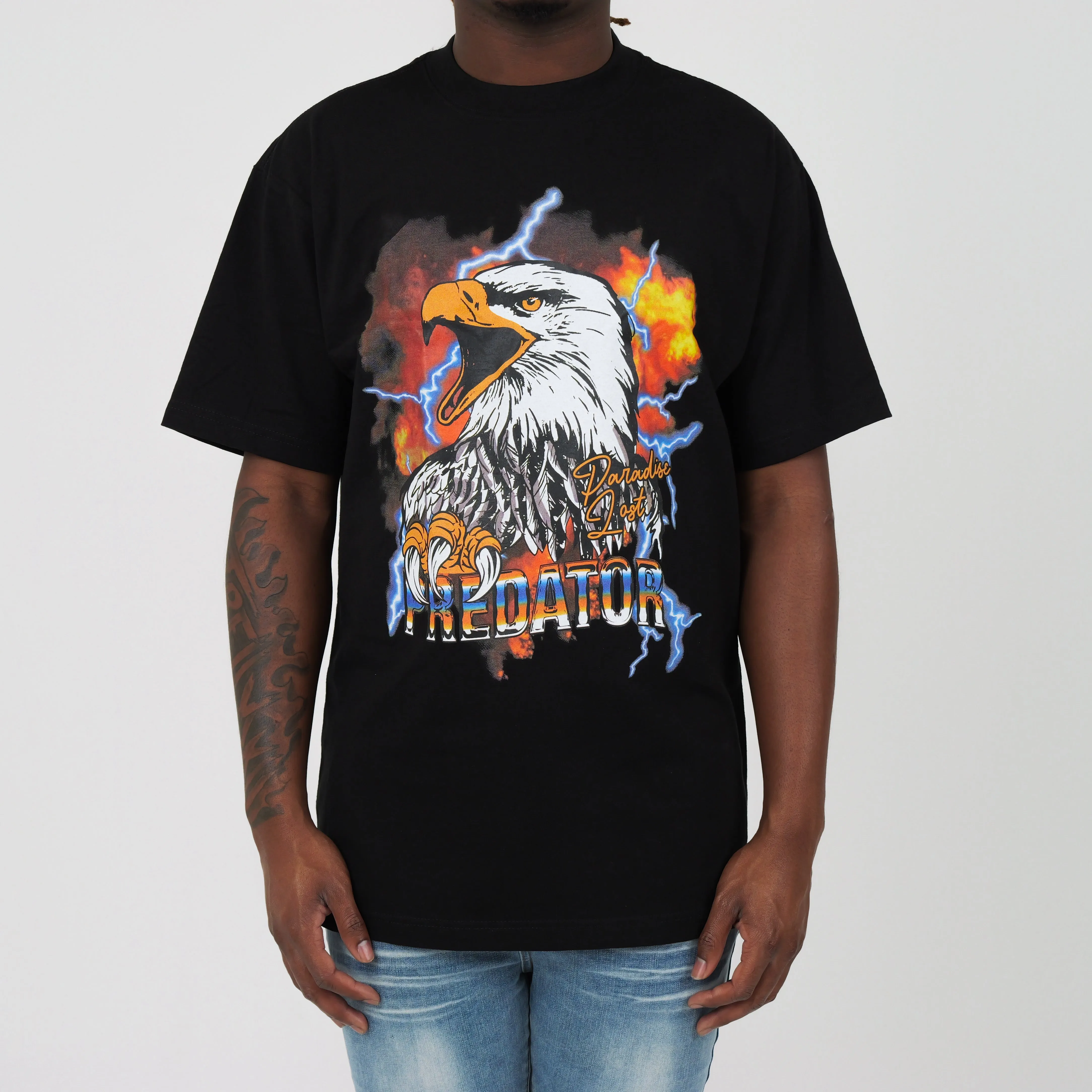 PREDATOR PREM TEE BLACK