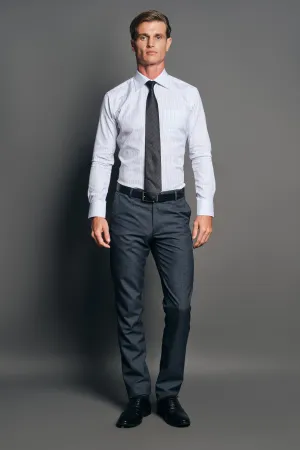 Slim Fit Long sleeves-Formal Shirts-Powder