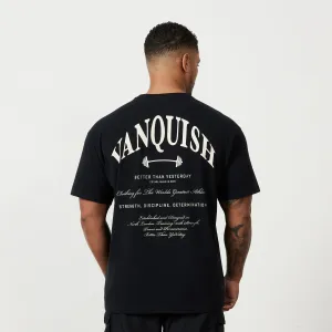 Vanquish TSP Black Barbell Oversized T Shirt