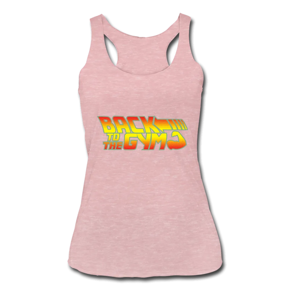 Women’s Back To The Gym Racerback Tank