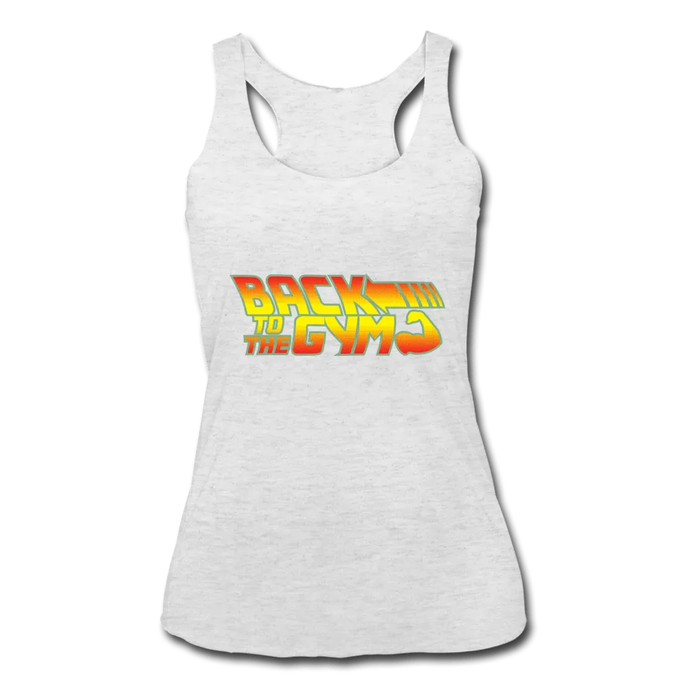 Women’s Back To The Gym Racerback Tank