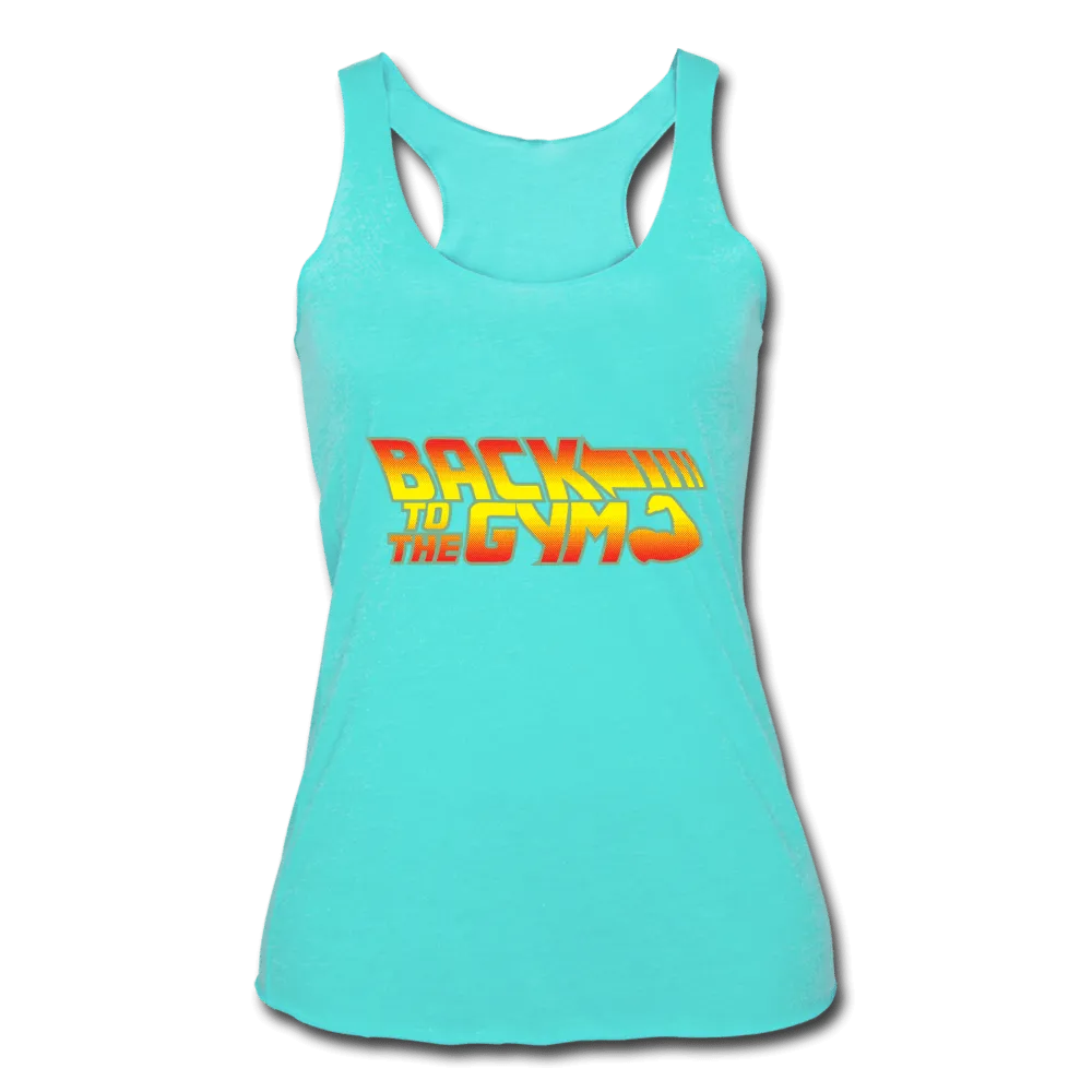 Women’s Back To The Gym Racerback Tank