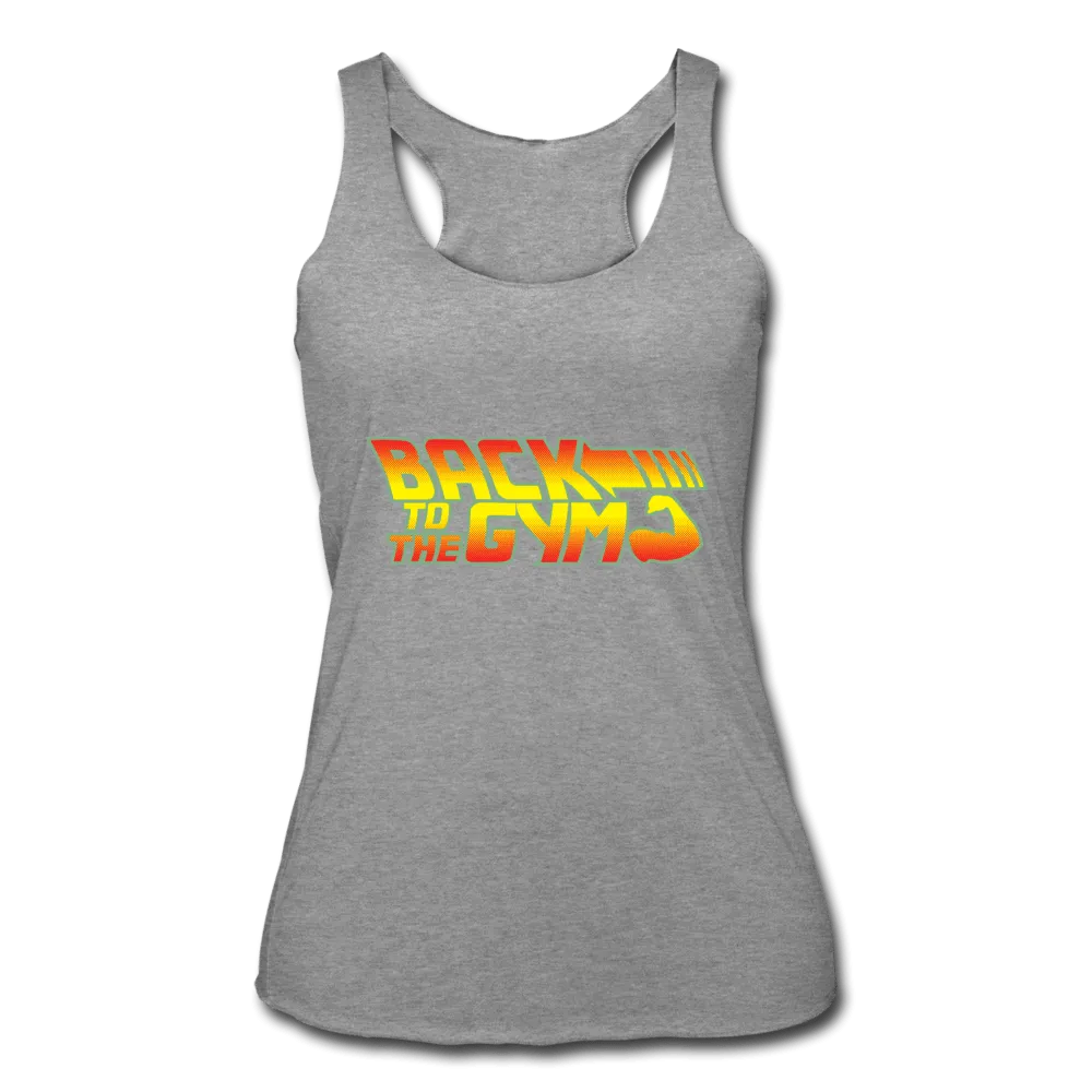 Women’s Back To The Gym Racerback Tank