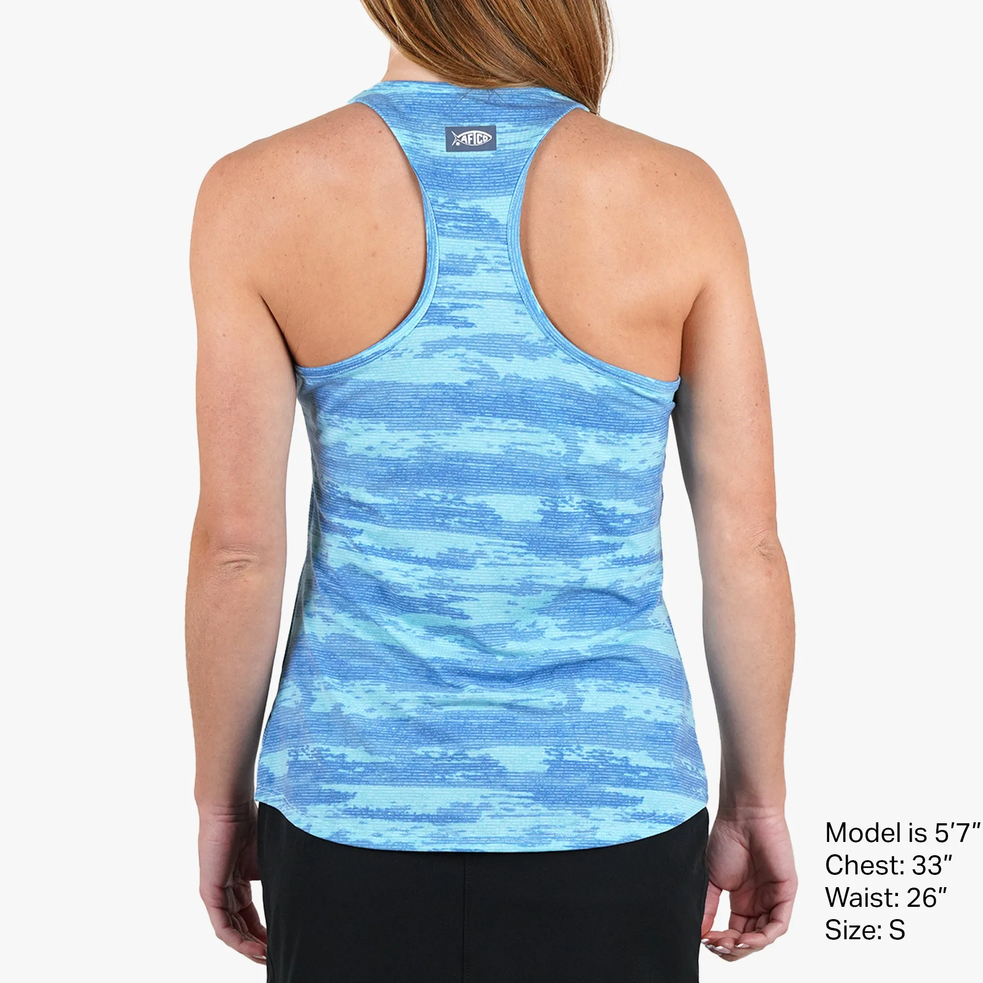 Women's Ocean Bound Printed Performance Tank