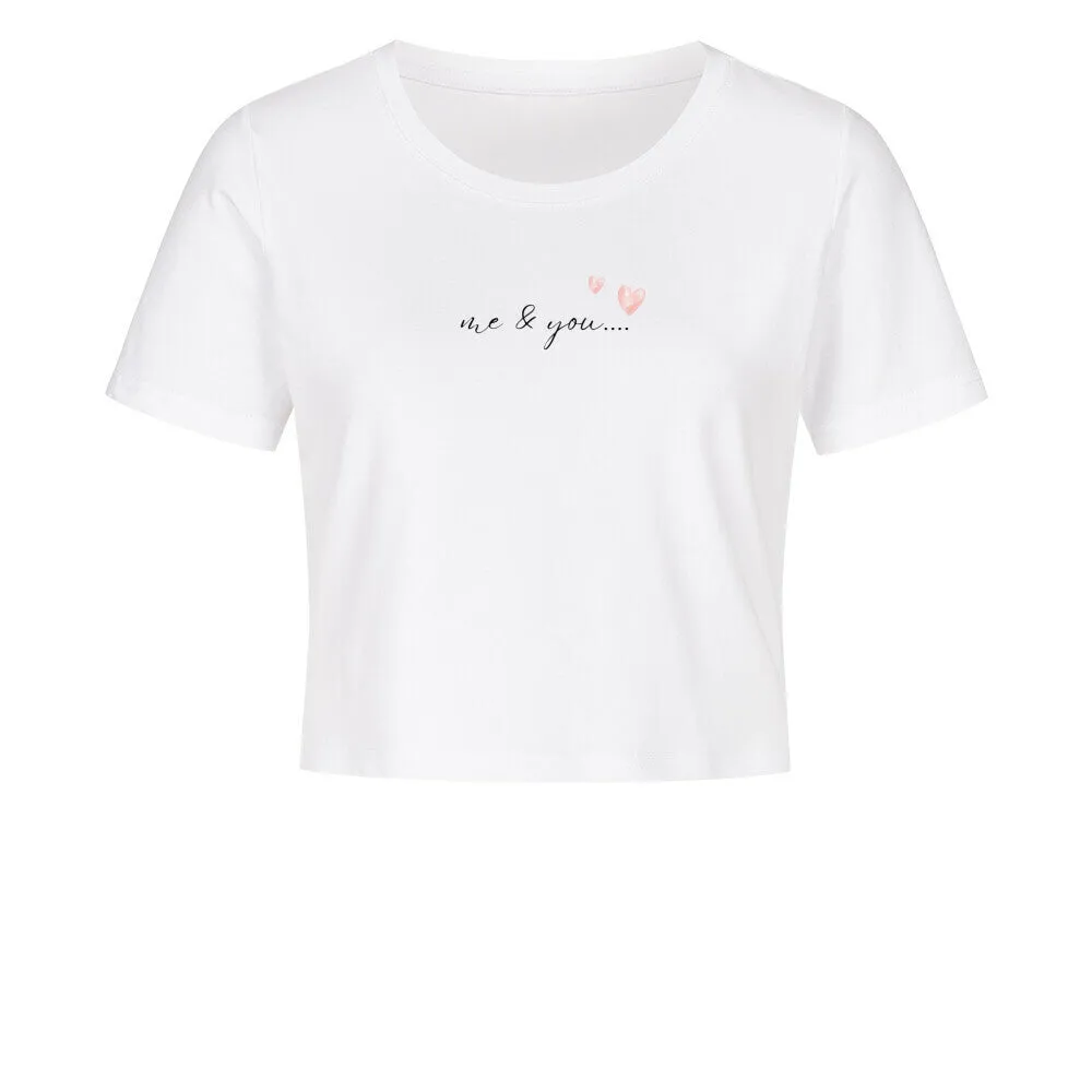 you and me | Damen Croptop